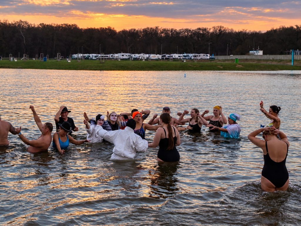Моржі у водоймі Kopalnia Wrocław